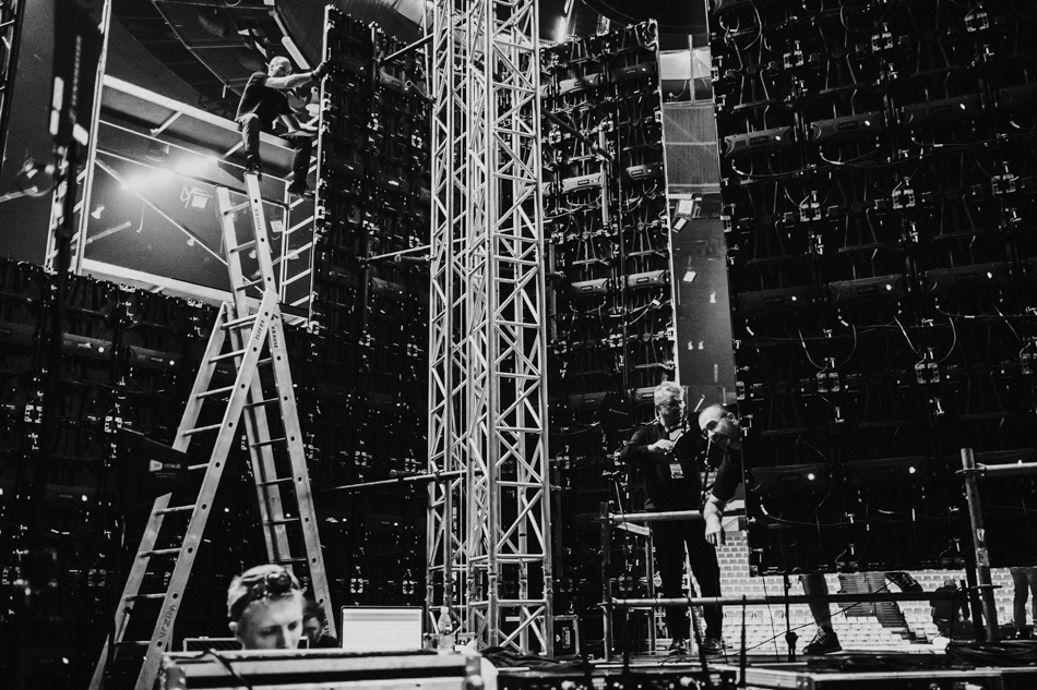 zdjęcia backstage - Katowice Spodek
