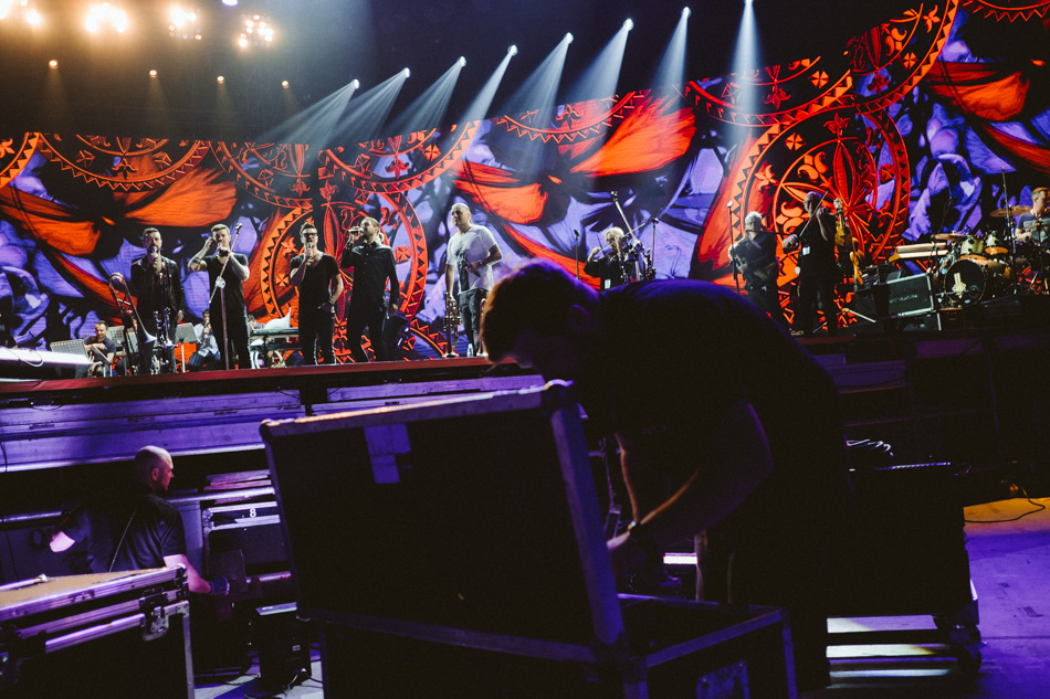 zdjęcia backstage - Katowice Spodek