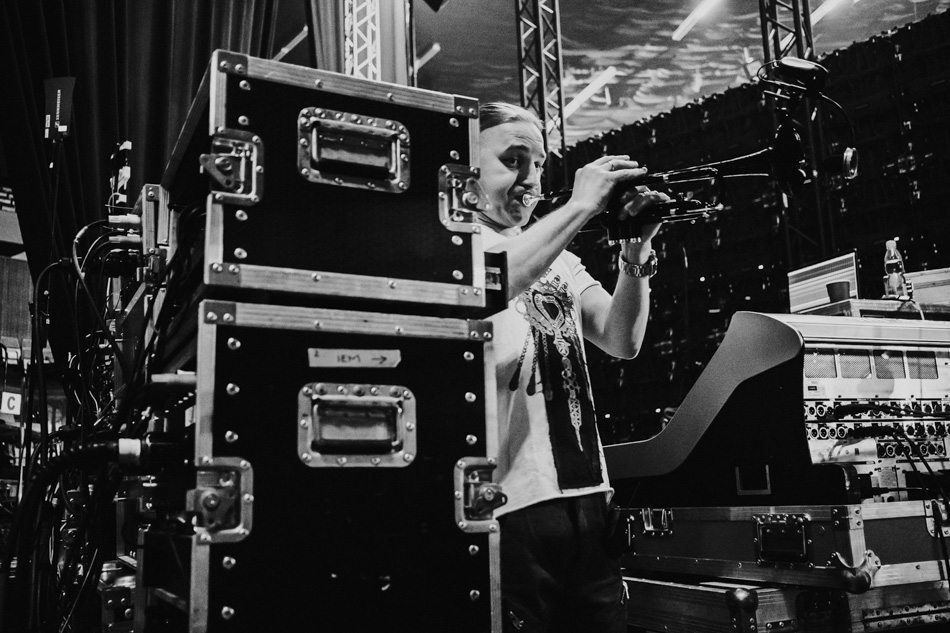 zdjęcia backstage - Katowice Spodek