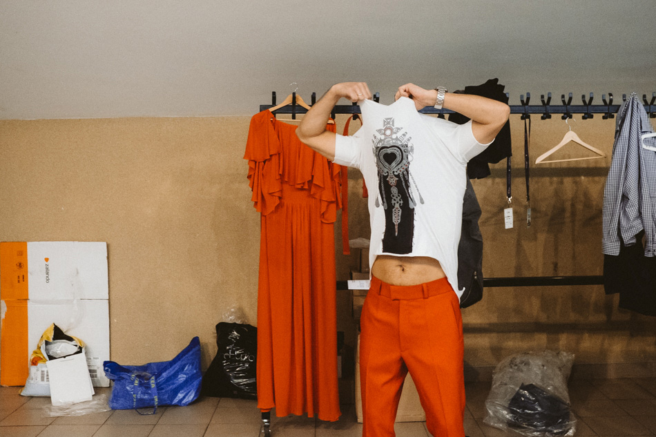 zdjęcia backstage - Katowice Spodek