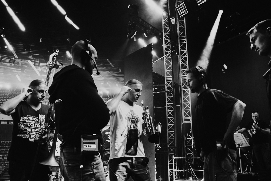 zdjęcia backstage - Katowice Spodek