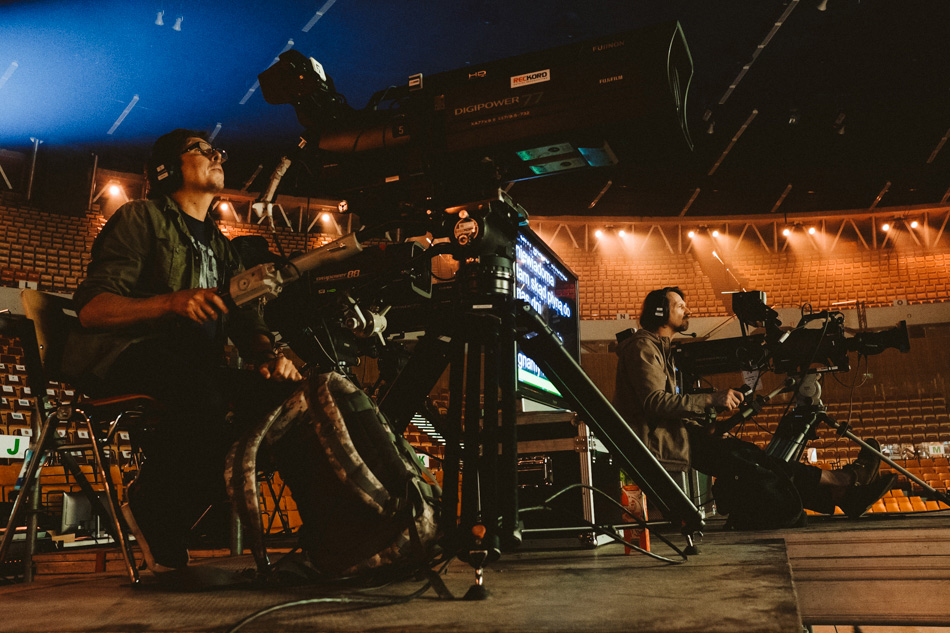 zdjęcia backstage - Katowice Spodek