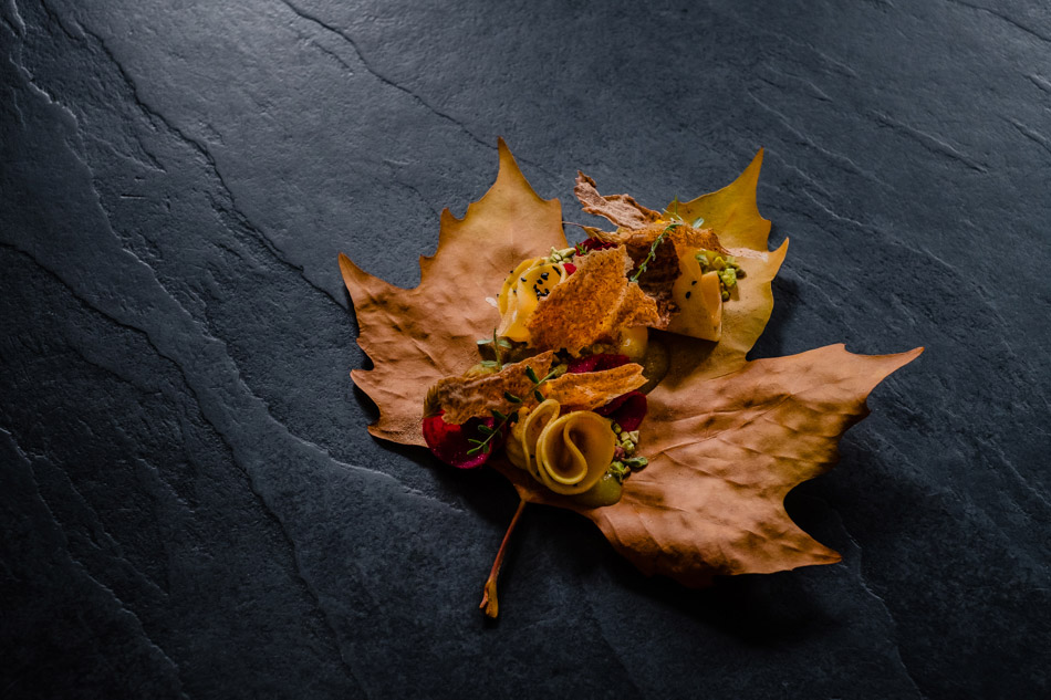 jesienna fotografia potraw w najlepszej bielskiej restauracji