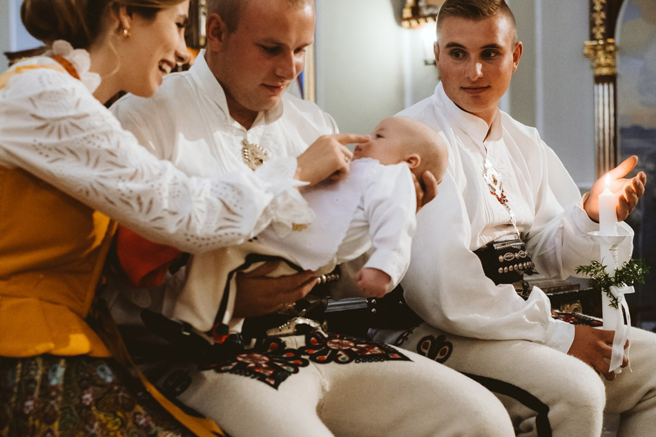 zdjęcia rodzinne, chrzest Zakopane