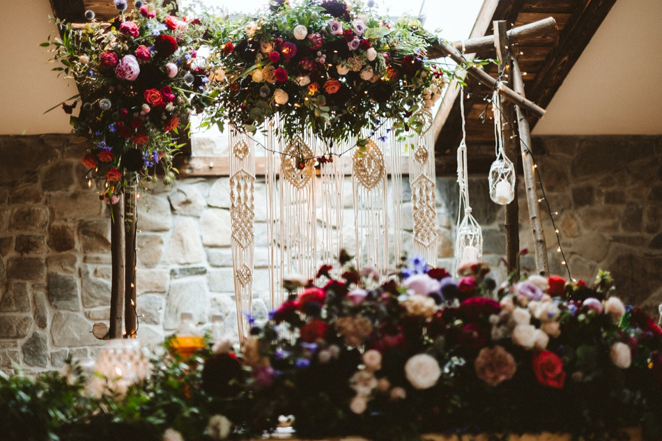 Piękne dekoracje w sali weselnej Gościniec Szumny w Jaworzu