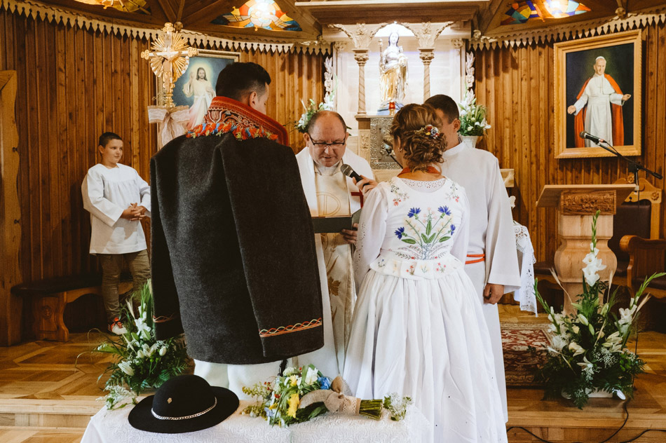 góralska przysięga ślubna w kościele