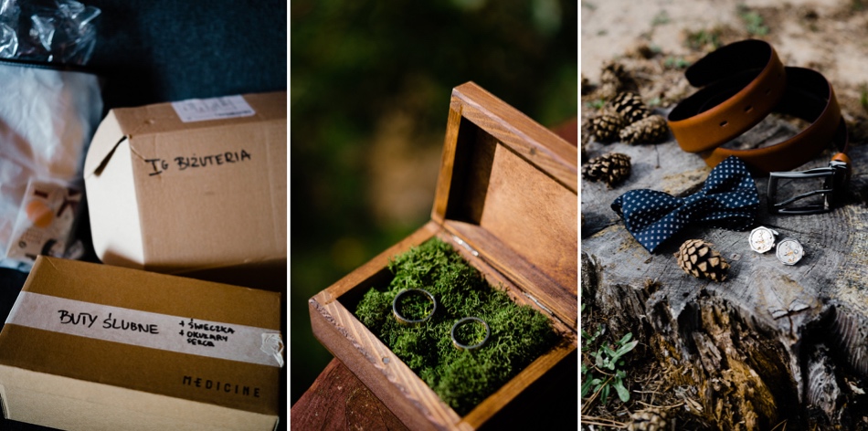 Ślub w plenerze nad jeziorem na Kaszubach