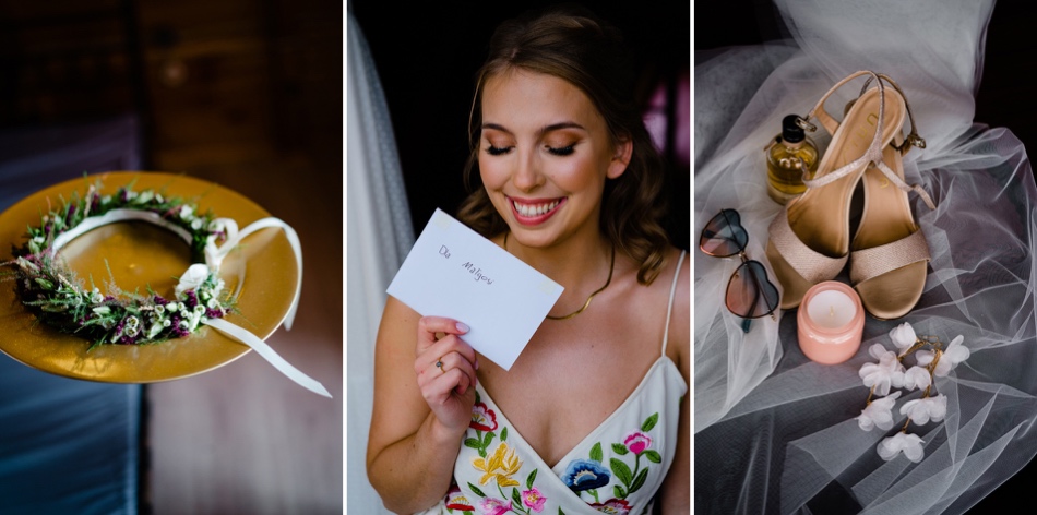 Ślub w plenerze nad jeziorem na Kaszubach