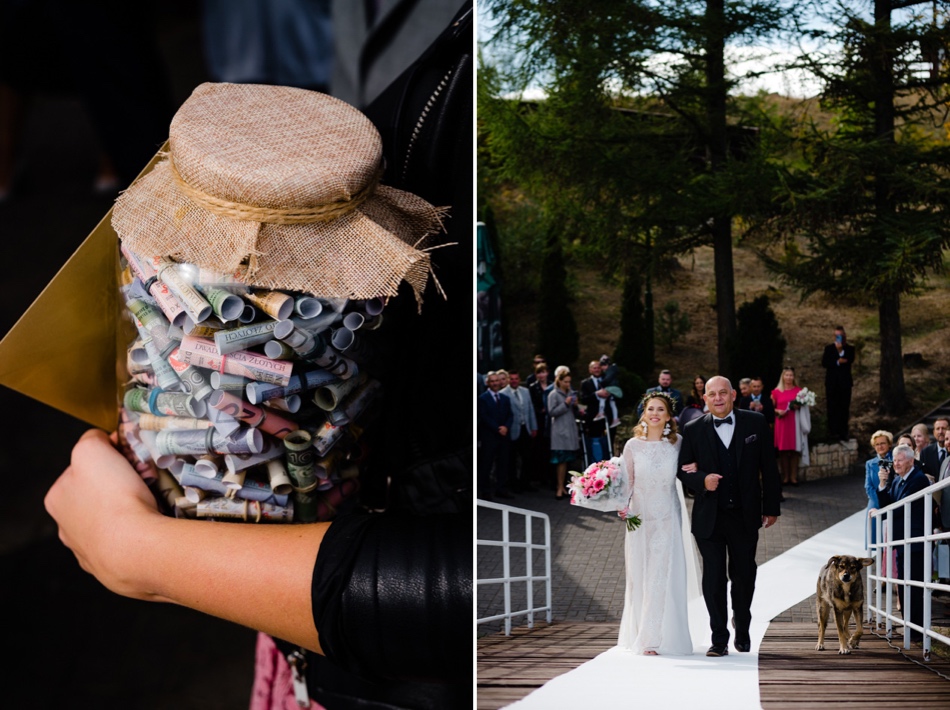 Ślub w plenerze nad jeziorem na Kaszubach