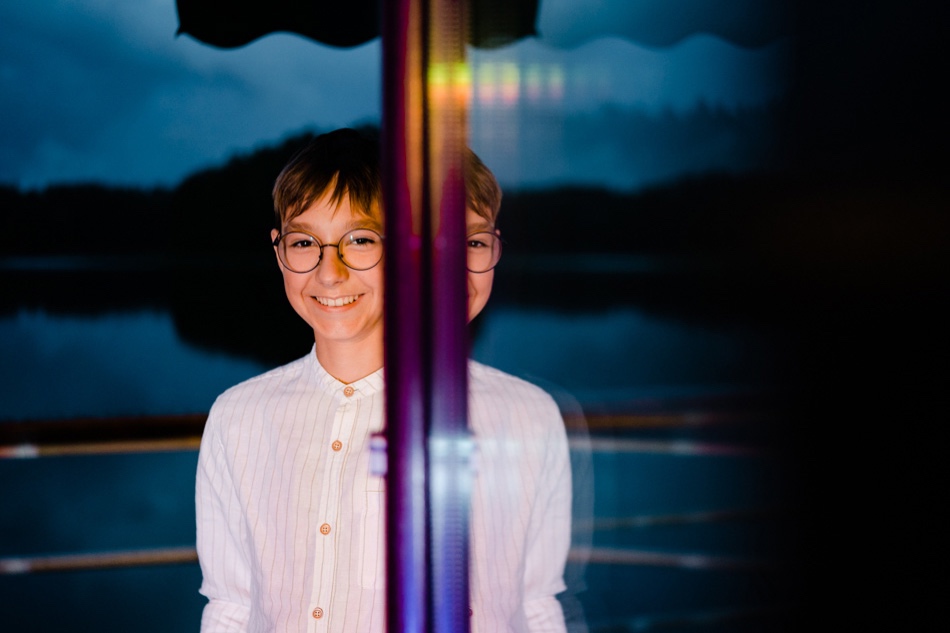 Ślub w plenerze nad jeziorem na Kaszubach