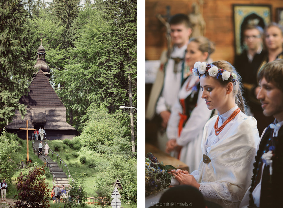 zdjęcia ślubne w górach